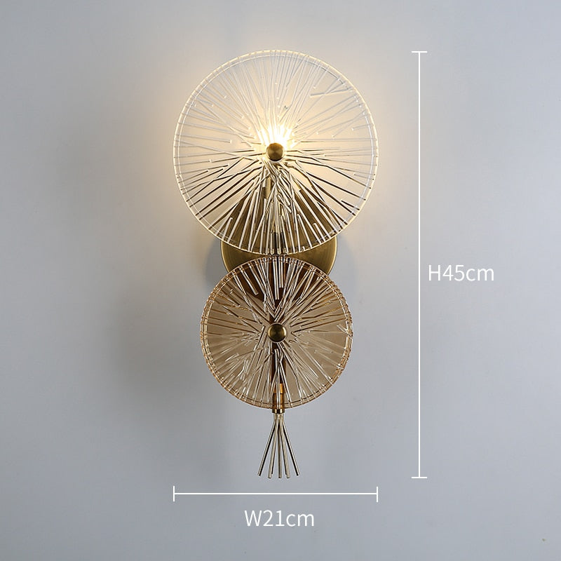 Elegant Girassol Wall Lamp