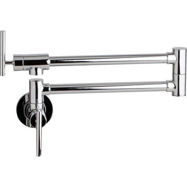 Retractable Wall Mounted Pot Filler Faucet