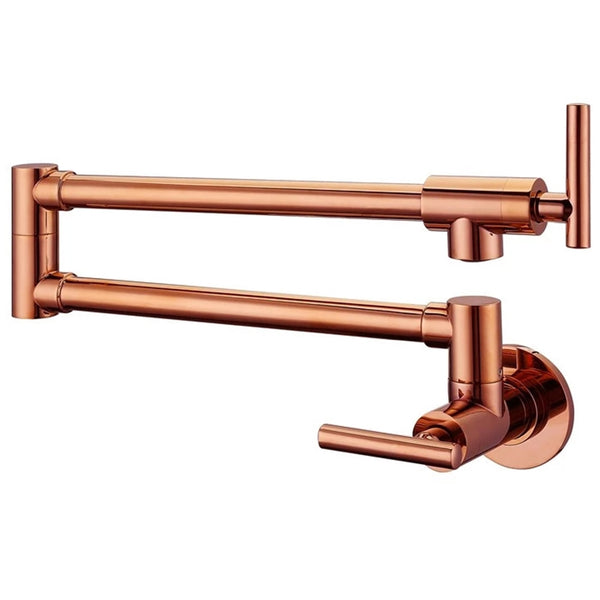 Retractable Wall Mounted Pot Filler Faucet