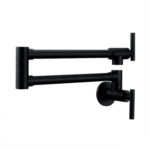 Retractable Wall Mounted Pot Filler Faucet