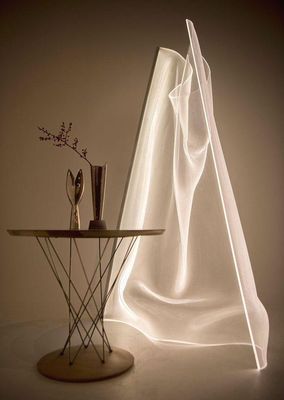 Papel Acrylic Floor Lamp