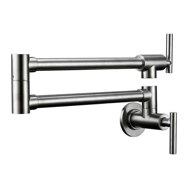 Retractable Wall Mounted Pot Filler Faucet