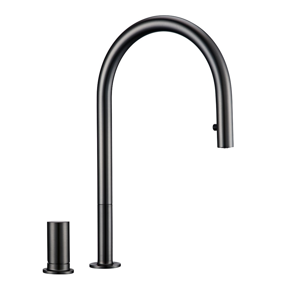 Canvi de Pal Kitchen Gun Metal Faucet