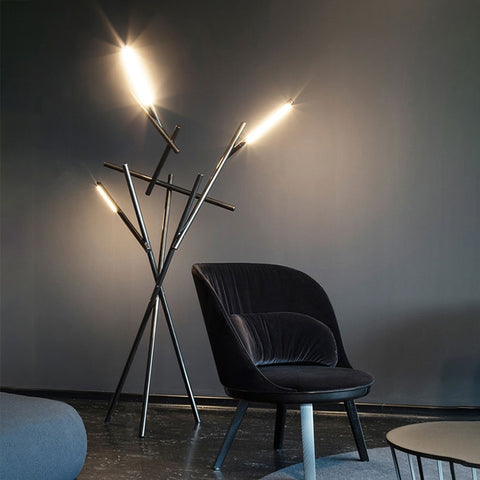 Postmodern Branched Minimalist Floor Lamp