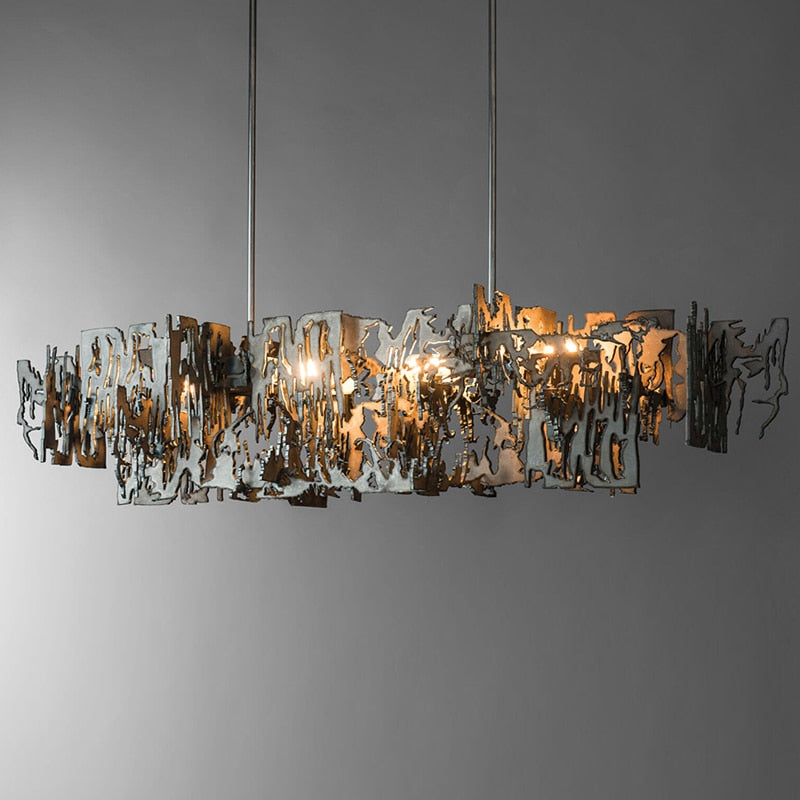 Arte em Metal Retro Lights