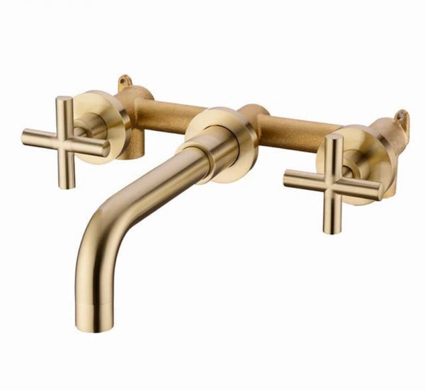 Double Handle Bathroom Faucet