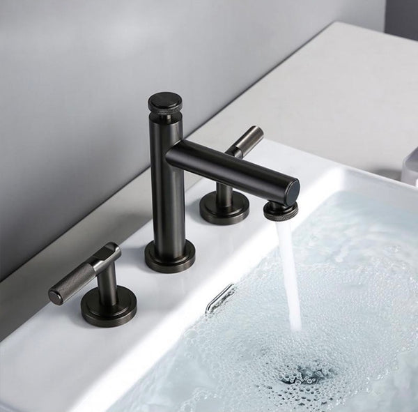 Gun Grey Basin Faucet