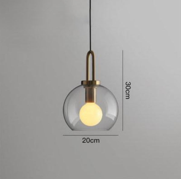 Retro LED Light Luxury Wind Glass