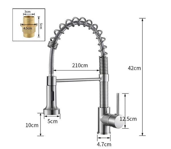 Spring Kitchen Faucet