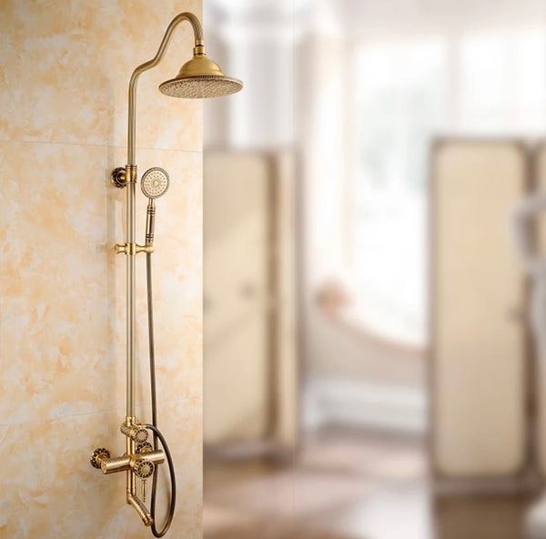 Antiguidade Rainfall Shower Set