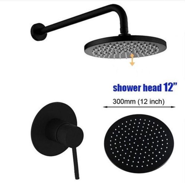 Simple Rainfall Shower set