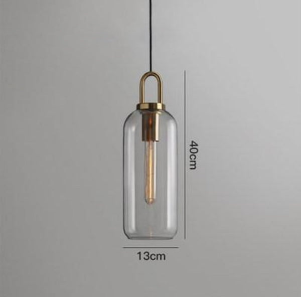 Retro LED Light Luxury Wind Glass