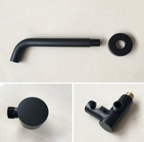 3 Pcs Wall Mounted Bathtub Faucet