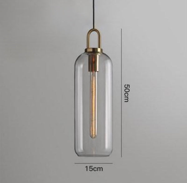 Retro LED Light Luxury Wind Glass