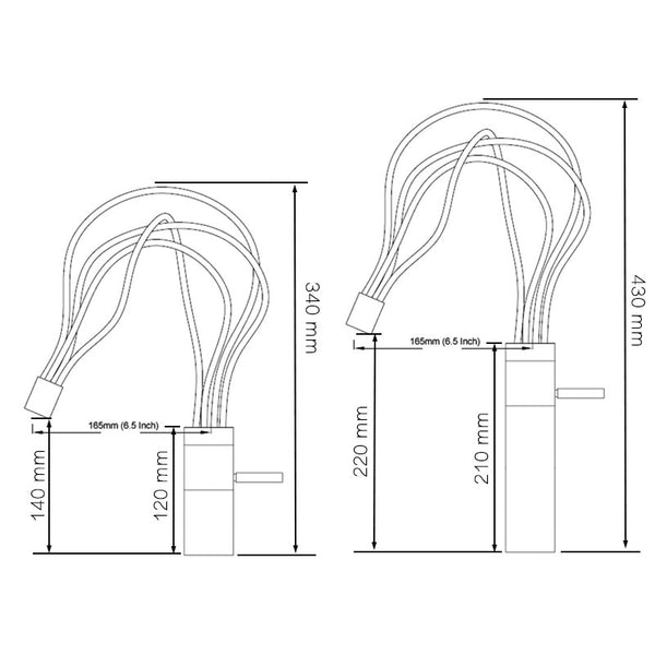 Peças LED Bathroom Faucet