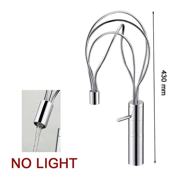 Peças LED Bathroom Faucet