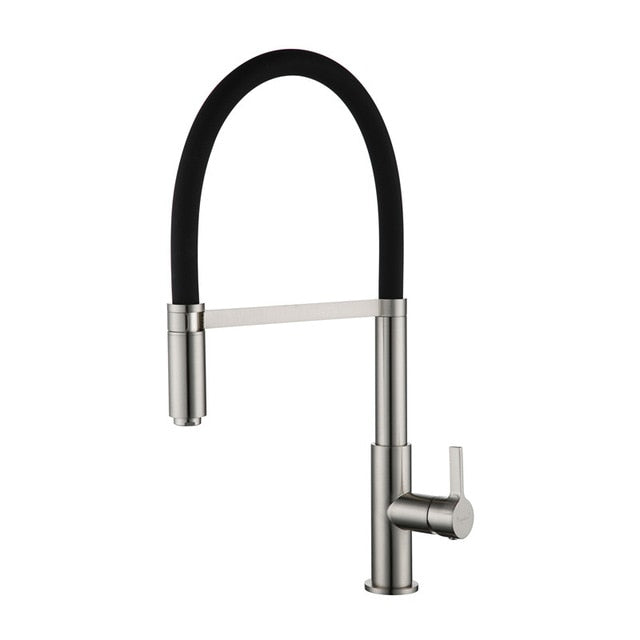 High Arch Kitchen Faucet with Pull Down Head