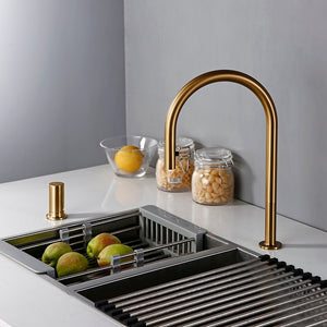 Bastant Canvi Matt Brass Kitchen Faucet