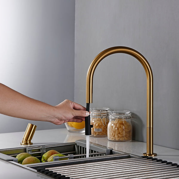 Bastant Canvi Matt Brass Kitchen Faucet