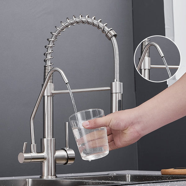 Water Purifier Kitchen Faucet 3-1 Sink