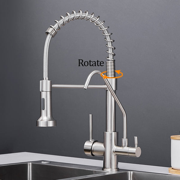 Water Purifier Kitchen Faucet 3-1 Sink