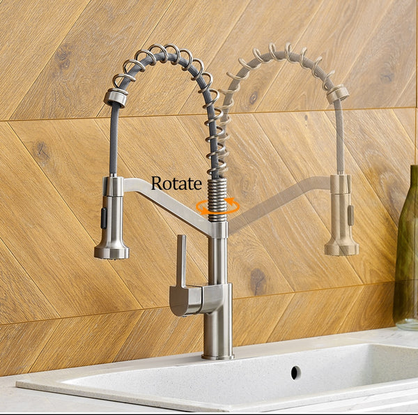 Modern Pull Out Kitchen Faucet