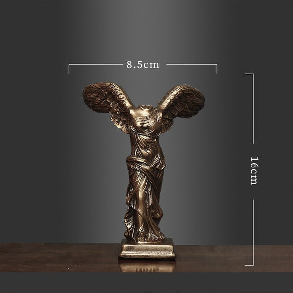 Resin Victory Goddess Sculpture