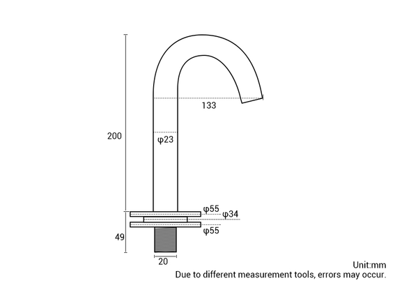 Smart Touch Sensor Bathroom Faucet