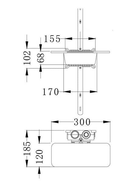 Estante Waterfall Sink Faucet