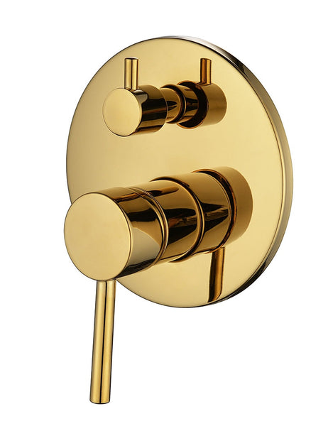 Luxury Golden Brass Shower Set