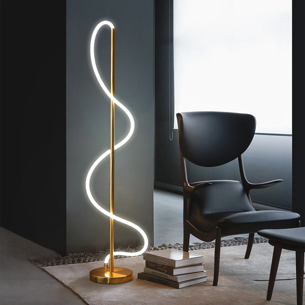 Designer Music Notes Floor Lamp