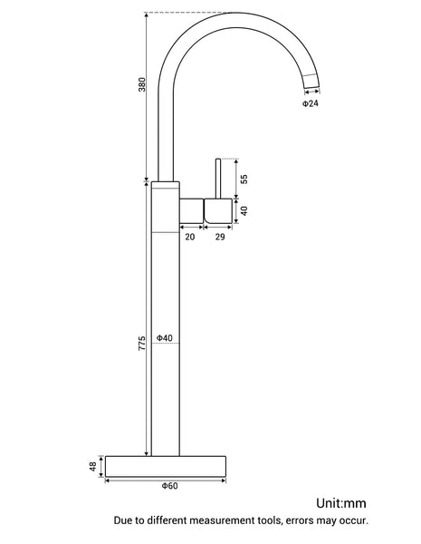 Pé Livre Bathtub Faucet