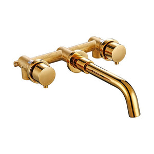 Polida Gold Brass Bathroom Sink