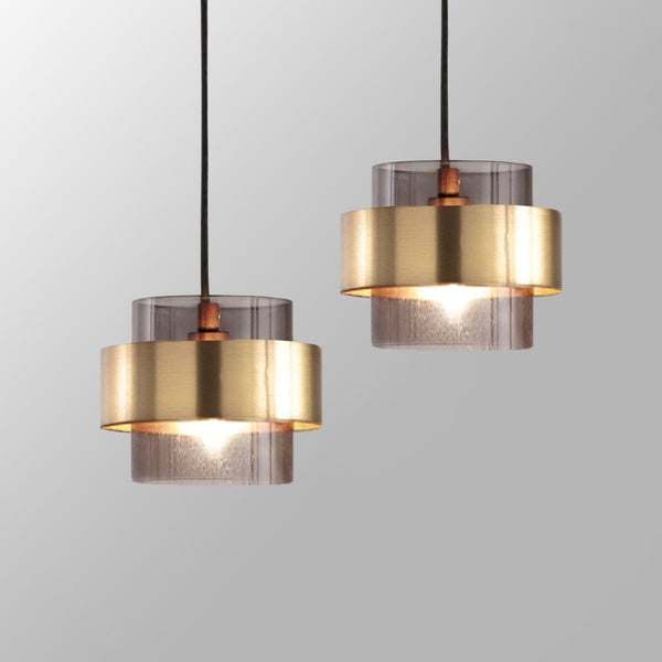 Fumaça Smoke Glass Hanging Lights