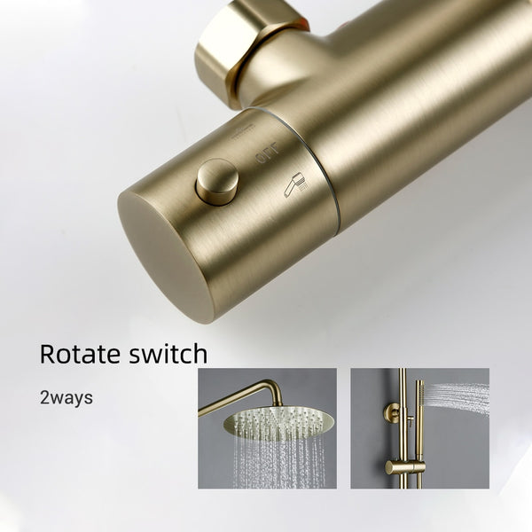 Wall-Mounted Rain Shower Head