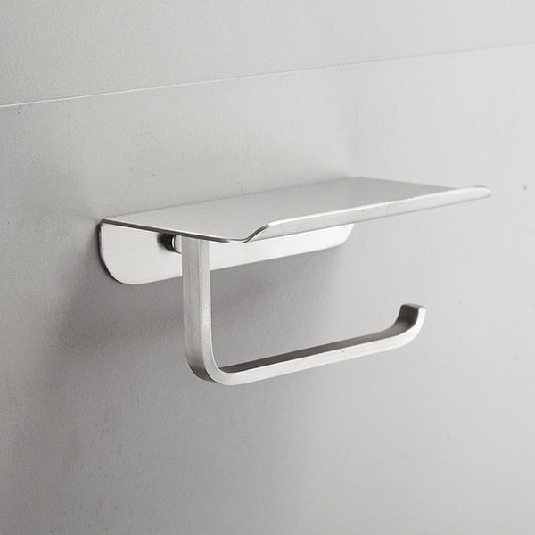 Toilet Paper Holder With Phone Storage