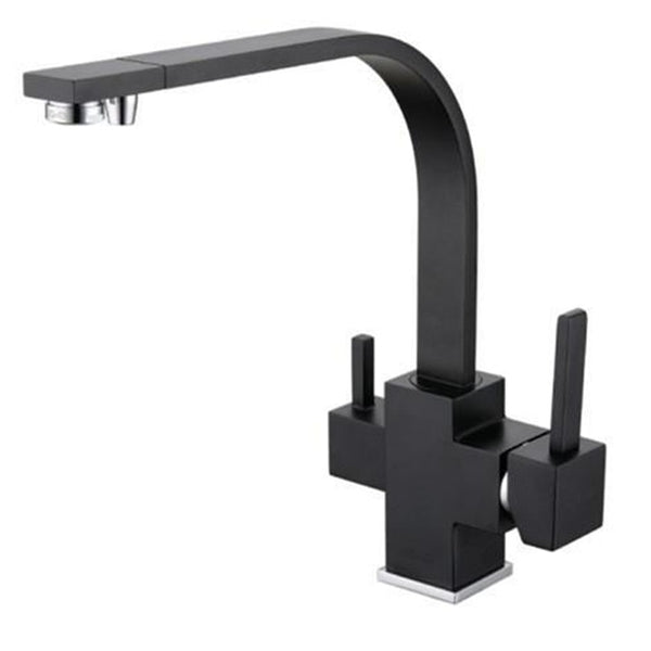 Rectangular Kitchen Faucet With Water Filter