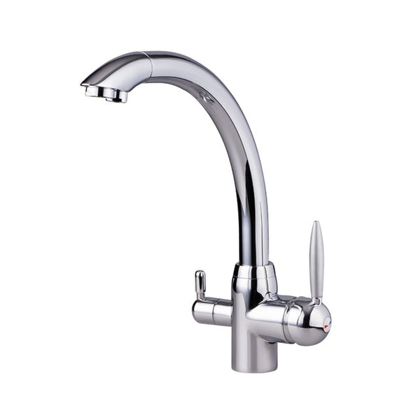 Solid Brass 3 in 1 Water Kitchen Faucet