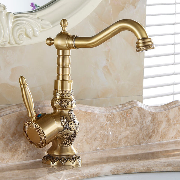 Antique Style Basin Sink Faucet