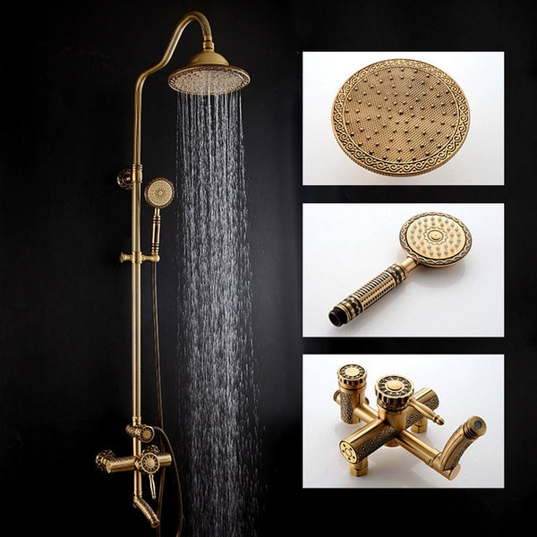 Antiguidade Rainfall Shower Set