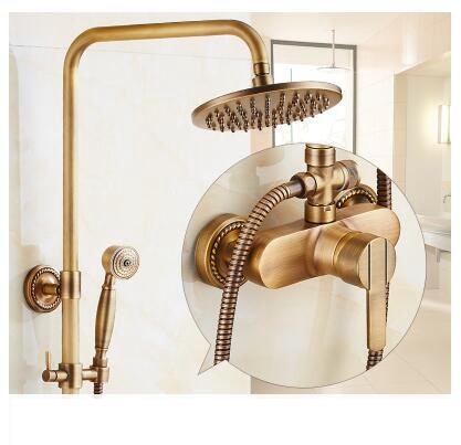 Antique Style Wall Mounted Rainfall Shower